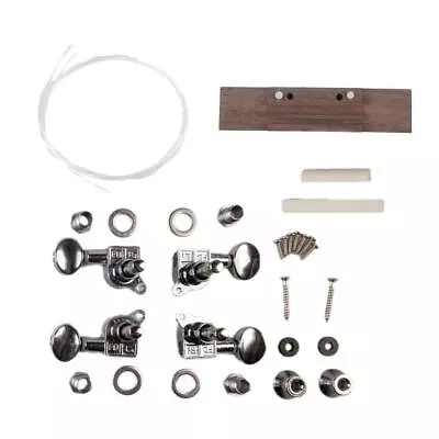 $19.20 • Buy DIY 26in Ukulele Kit Tenor Ukulele Parts Gift For Children Amateur Beginning