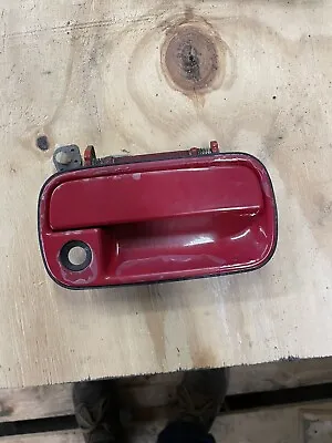 1986 1991 Mazda RX7 RX-7 13B FC3S PASSENGER Exterior Door Handle S5 S4 MAROON • $110