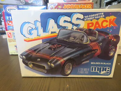 MPC Glass Pack 60 Chevy Corvette Street Racer Sealed 1/25 • $34