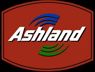 Ashland Oil Company DIECUT NEW 18  Wide Metal Sign USA STEEL 3 Lbs • $64.88