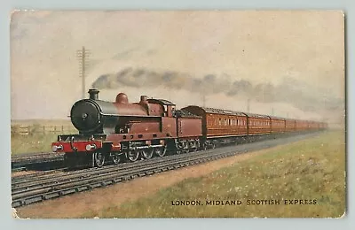 Postcard LONDON MIDLAND SCOTTISH EXPRESS. TUCKS OILETTE. #3541 • £4.45