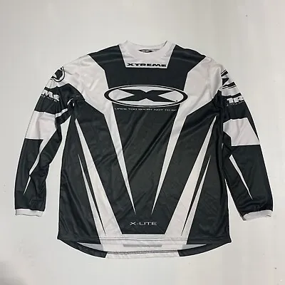 XTreme  Racing Motocross Long Sleeve Multicolor Print Top Pullover Jersey Size M • $16.99