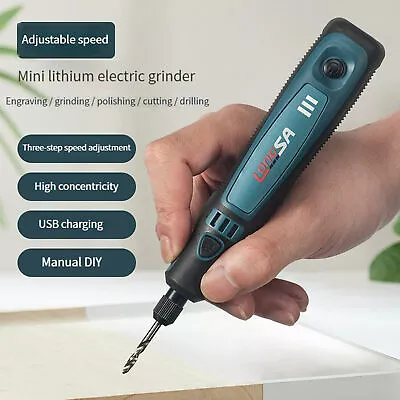 1 Set Mini Electric Drill Efficient Heat Dissipation Micro Rotary Tool Electric • $17.57