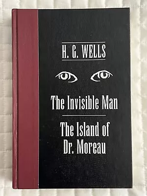H.G. Wells The Invisible Man/The Island Of Dr. Moreau Readers Disgest 2004 B0824 • $3.99