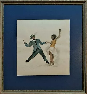 Charles Alston (1907-1977) - Watercolor/Pencil Painting On Paper - Dance • $3250