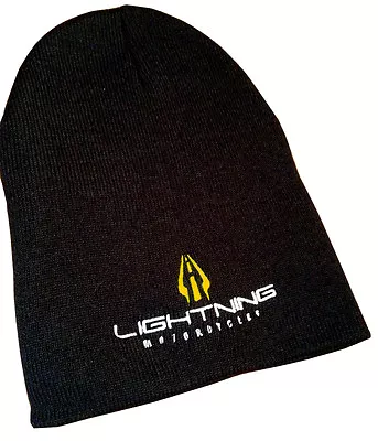 Lightning Motorcycles Authentic Team Racing Beenie • $19