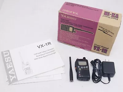 Yaesu VX-1R VHF/UHF 2m 440Mhz Ultracompact Mini Dual Band Ham Radio Transceiver • $149.95