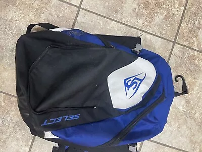 Louisville Slugger Backpack/Stick Bag Blue / Black / White Fits Bats Helmet • $9.99