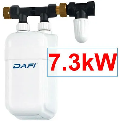 73 KW 230V Instant Water Heater Dafi In-Line Under Sink NEW!!! • £55.49