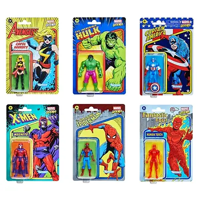 Marvel Legends Retro Collection Wave 1 Sealed Case 8 Figures New • $85