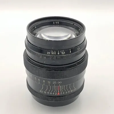 Jupiter 9 Rangefinger Lens 85mm F/2 M39 Free Worldwide Shipping • $100