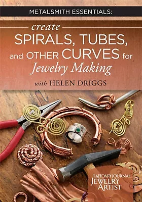 Create Spirals Tubes And Other Curves For Jewelry Making Helen Driggs - DVD • $29.99