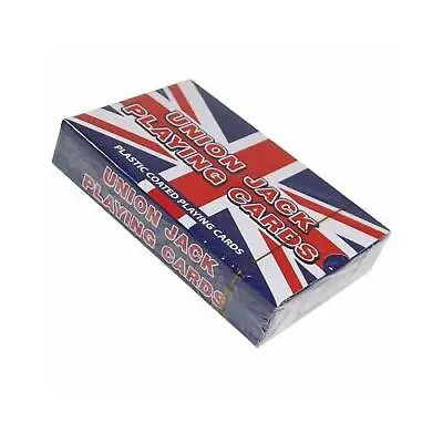 2 Packs Of UNION JACK PLAYING CARDS Party Poker Bridge Game Toy • £4.59