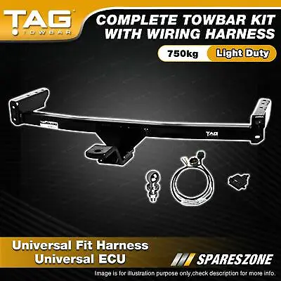 TAG Light Duty Towbar Kit For Nissan Navara King Cab Step Rear Bumper 1000kg • $382.95