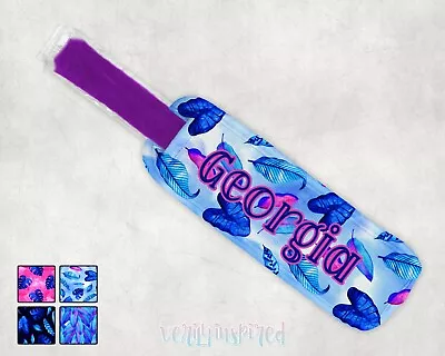 Personalised Icy Pole Holder Neon Tropical Zooper Dooper Ice Block Popsicle • $7