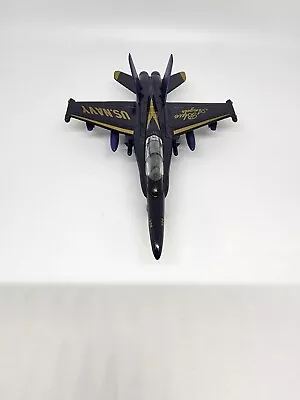 Blue Angel US Navy F-18 Hornet  Jet Toy With Pull Back Action #5 X Planes • $19.99