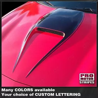 Chevrolet Camaro 1998-2002 SS Manta Ray Hood Scoop Stripe Decal (Choose Color) • $33.60