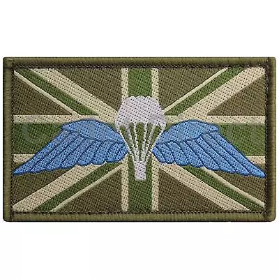 Large Coloured Para Badge Union Flag Patch MTP • £4.95