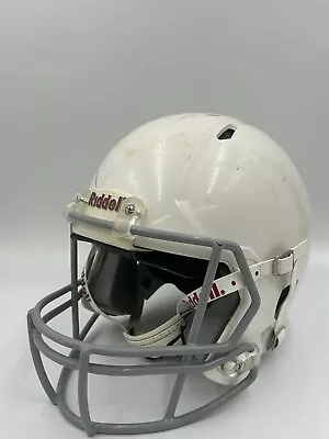 Riddell Victor Youth M Medium Model R41188 (2017) Football Helmet White • $44.99