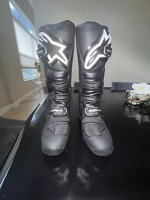 Alpinestars Tech 7 Boots - Black -  Size 10 • $350