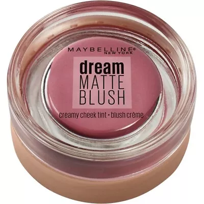 Gemey Maybelline Dream Matte Blush Cream Blush Cheeks 40 Purple • £6.17