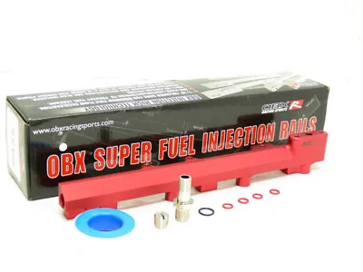 OBX Red Fuel Rail For 99 Thru 00 Honda Civic Si 1.6L DOHC (B16) • $30