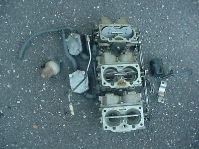 Yamaha 150 Hp 2 Stroke Outboard Carburetor Set With Fuel Pump And Choke   [C115] • $325
