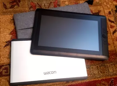 Wacom Cintiq 13HD + Stand + Medium Soft Case (ACK52701 ) Only - Untested/As-Is • $55