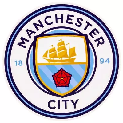 Manchester City FC Crest Car Sticker • £5