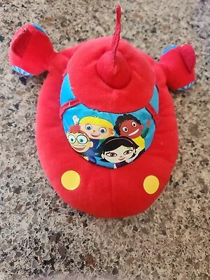 £37.10 • Buy Disney Little Einsteins Plush Pat Pat Rocket Ship Red Toy 10 Inches