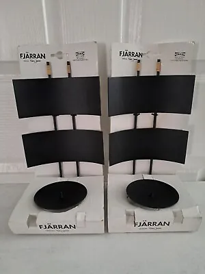 2 X Ikea Fjärran Wall Hanging Metal Candle Holder Franz James Design Boho Tiki • £26.95