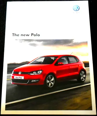 Volkswagen Polo Uk Sales Brochure & Price List August 2009 New Old Stock • $11.14