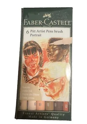 Faber Castell Pitt Artist Pens 6 Piece Portrait • $8