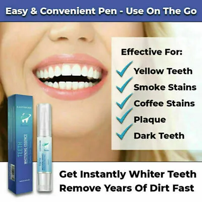 $11.99 • Buy Teeth Tooth Whitening Gel Pen White Bleaching Dental Whitener White Teeth AU
