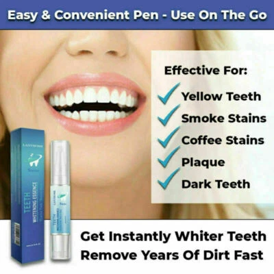 $11.39 • Buy Teeth Tooth Whitening Gel Pen White Bleaching Dental Whitener White Teeth AU