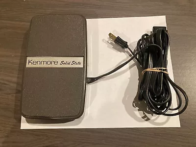 Vintage Kenmore Solid State 6817 Foot Pedal • $39.99