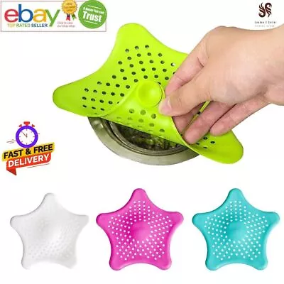 £10.99 • Buy Bathroom Hair Trap Shower Bath Plug Hole Waste Catcher Stopper Drain Sink Filter