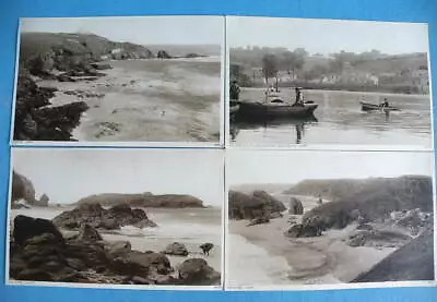 £2.50 • Buy 4 Photochrom POSTCARDS Mullion Island, Lizard Head, Kynance, Flushing, Cornwall