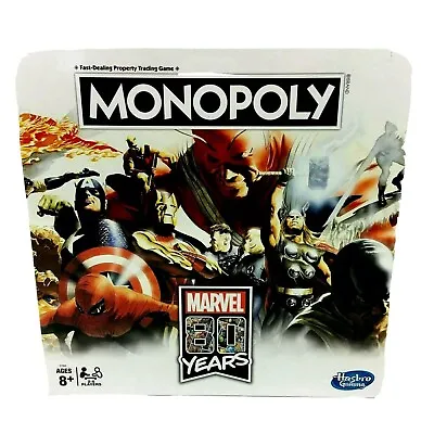 Monopoly Marvel 80 Years Board Game Hasbro  • $44.65