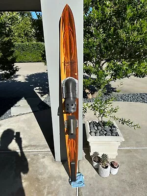 Beautiful Rare 1974 Vintage Majerajah Wood Slalom Water Ski - Ex Cond • $390