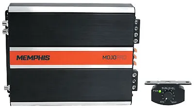 Memphis Audio MJP1000.1 1000w RMS @ 1 Ohm Mono Car Amplifier Mojo Pro Amp+Remote • $399.95