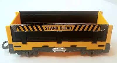 Toy State Caterpillar CAT Diesel Train COAL BOX CAR G Scale Hinged Door Opens • $15.88