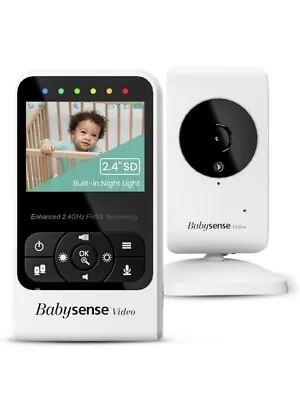 NEW BabySense V24R_US Video Baby Monitor Camera White color Image 960 Foot Range • $49