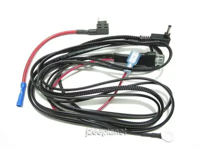 Power Cable Direct Wire Hardwire W/ Fuse For Cobra Rad Irad Whistler K40 Uniden • $26