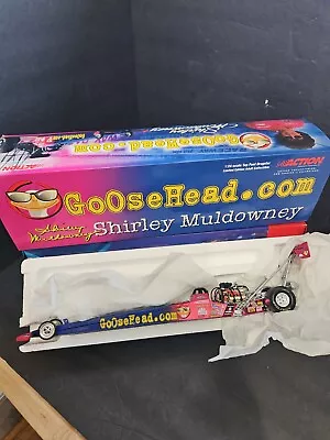 Action 1:24 Scale Shirley Muldowney Goosehead.Com Top Fuel Dragster N.O.S 1-900 • $95