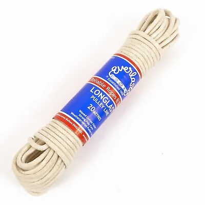 30m - Everlasto Longlast Weatherproof Pulley Line/ Clothes Line - 6mm Thickness • $38.51