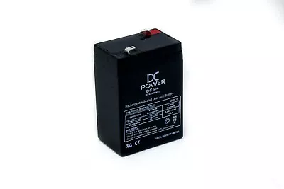 £12.59 • Buy 6v 4ah Battery Peg Perego Injusa Feber Electric Toy Car DJW6-4