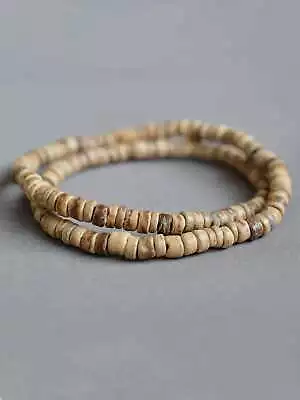 Men Wooden Beaded Long Wrap Bracelet Bead-string Bracelet Jewelry Accessory • $6.32