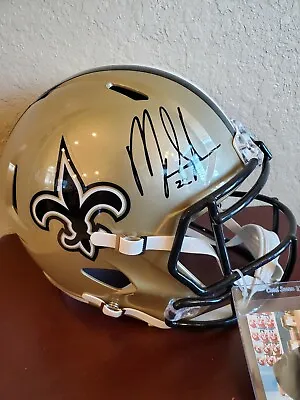 Mark Ingram Signed Fullsize Replica Helmet • $299