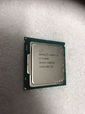 Intel Core I7-6700k 4.0 GHz Used 4.0GHz CPU 4-core 8 Thread #U 041 • $162